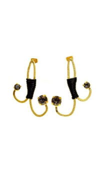 CATHERINE BIJOUX ‘ANCHOR’ EARRINGS