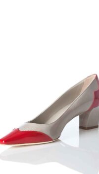 DE-SOLA – PATENT LEATHER POINTED PUMP
