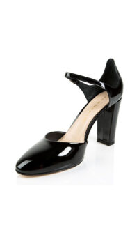CHANTAL 1962 PATENT LEATHER PUMP – BLACK