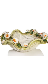 CERAMICHE D’ARTE ONDULATED FRUIT BASKET