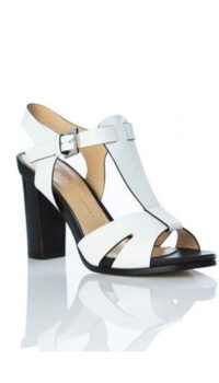 ELIZA DI VENEZIA BRUSHED LEATHER SANDAL