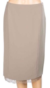 CARACTERE – LACE-TRIM SKIRT
