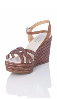 CARMEN SAIZ ‘CRISS CROSS’ WEDGE