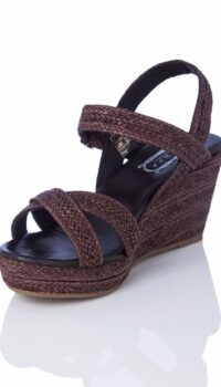 CARMEN SAIZ WEDGE SANDAL