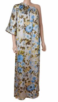 DE-SOLA PASTEL ONE SHOULDER DRESS
