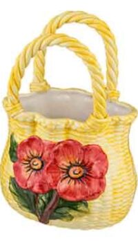 CERAMICHE D’ARTE WOVEN CERAMIC BAG – YELLOW