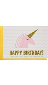 ENFANT TERRIBLE ‘UNICORN’ BIRTHDAY CARD