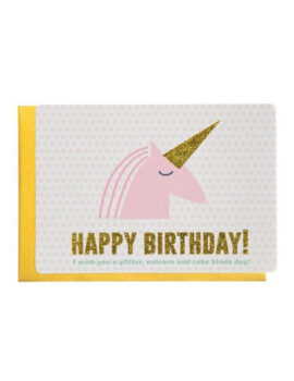 ENFANT TERRIBLE ‘UNICORN’ BIRTHDAY CARD