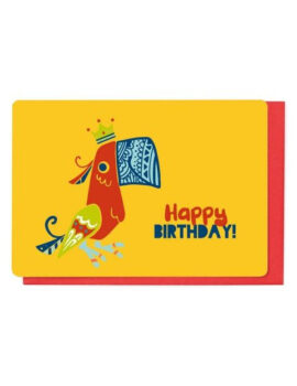 ENFANT TERRIBLE ‘PARROT’ BIRTHDAY CARD