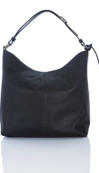 FRATTASSIMO – 909 BLACK LEATHER HOBO