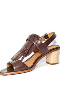 CANTINI & CANTINI ‘FRINGE’ LEATHER SANDAL
