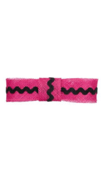 REMSCOLLECTION SINAMAY BARRETTE HAIR CLIP – FUSHIA PINK