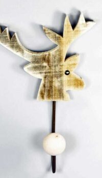 CENTRO DEL MUTAMENTO ‘DEER’ CLOTHES WOODEN HANGER – NATURAL WOOD