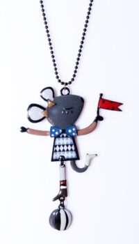 ARTICLES DE PARIS ‘MOUSE’ NECKLACE