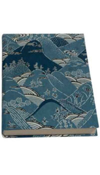 LEGATORIA LA CARTA A5 JAPANESE NOTEBOOK – BLUE MULTI