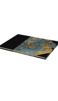 LEGATORIA LA CARTA SKETCHBOOK WITH CANVAS – BLUE MULTI