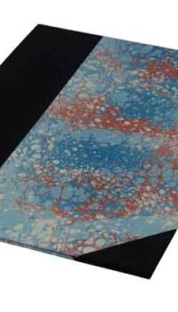 LEGATORIA LA CARTA A3 MARBLED PAPER WITH CANVAS FOLDER – MULTI