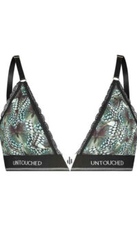 UNTOUCHED JUNGLE QUEEN BRA WITH LACE DETAIL