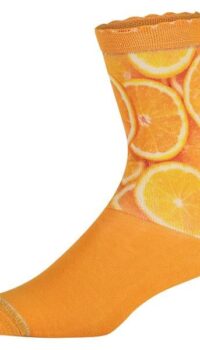 SOCK MY FEET ORANGE SOCKS