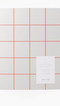 NOTEM STUDIO LARGE ‘UMA’ NOTEBOOK – LIGHT GREY