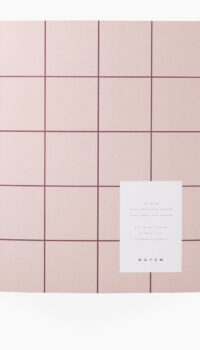 NOTEM STUDIO LARGE ‘UMA’ NOTEBOOK – ROSE