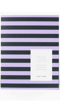 NOTEM STUDIO MEDIUM ‘UMA’ WEEKLY PLANNER – GREEN & ROSE