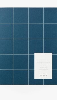 NOTEM STUDIO LARGE ‘UMA’ NOTE BOOK – BLUE
